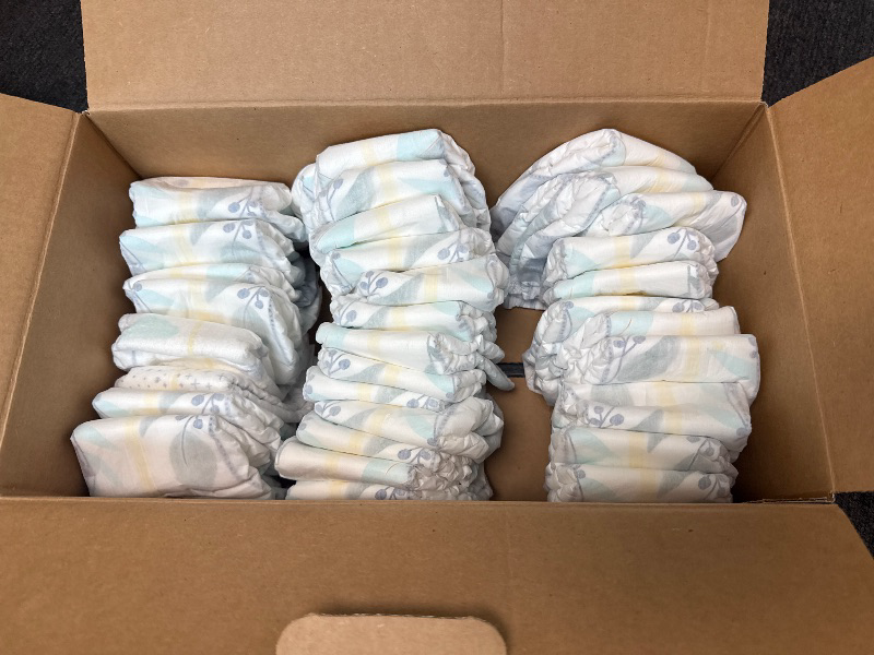 Photo 1 of Pampers Baby Diapers - Pure Protection - Size 1, 32 Count, for up to 100% Leakproof, Premium Plant-based Skin Protection
