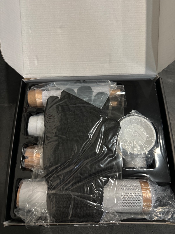 Photo 1 of Hair Dryer Brush Set, Blow Dryer Brush 5 in 1, Negative Ion Air Styler Curling Wrap Curler, Upgrade Hot Air Brus Curling Iron Hair Styling Tools As A Gift for Straight/Curl/Dry/Smooth