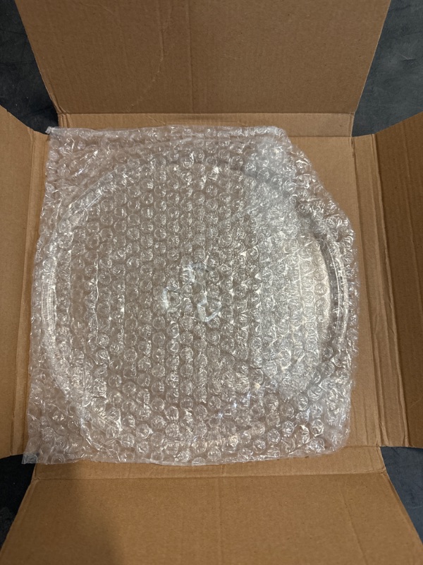 Photo 1 of 9.6" / 24.5cm Microwave Plate Replacement - Microwave Glass Turntable for Fits Virtually All Small Microwaves - Microwave Glass Plate Dishwasher Safe
