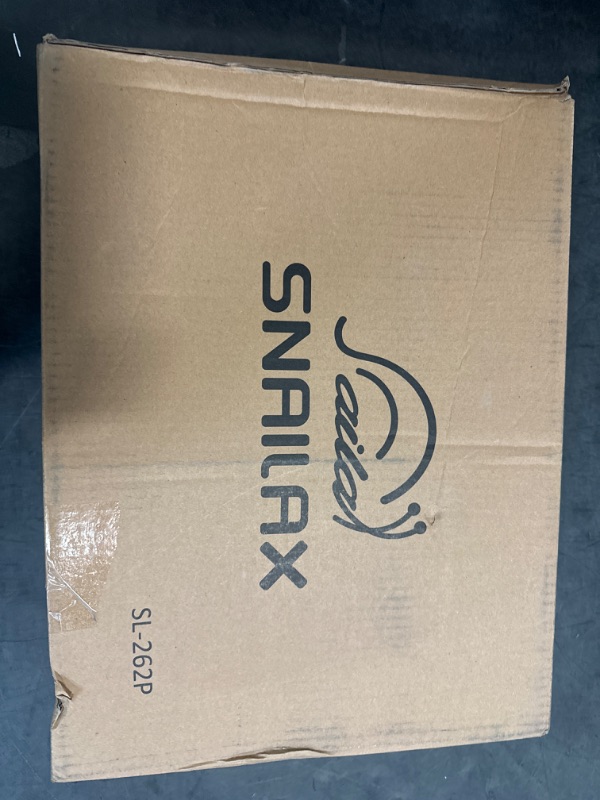Photo 1 of Snailax Vibration Back Massager with Heat, Massage Seat Cushion with 6 Vibrating Motors and 2 Heat Levels, Massage Chair Pad for Home Office use, Gifts for Him Her