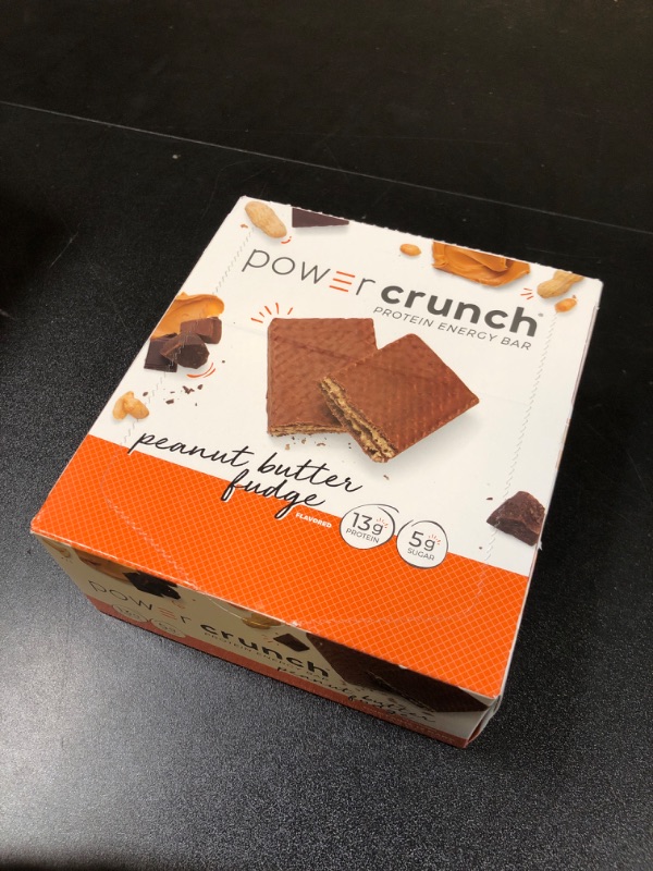 Photo 2 of BioNutritional Research Group Power Crunch Protein Energy Bar Peanut Butter Fudge 12 Bar(S)