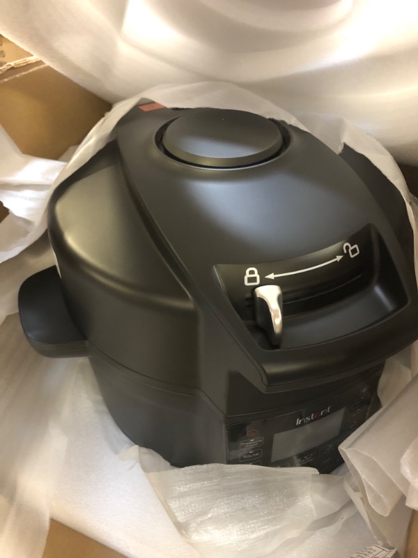 Photo 2 of Instant Pot 6.5 Quart Duo Crisp Ultimate Lid with WIFI, 13-in-1 Air Fryer and Pressure Cooker Combo, Sauté, Slow Cook, Bake, Steam, Warm, Roast, Dehydrate, Sous Vide, & More, Includes App with Recipes