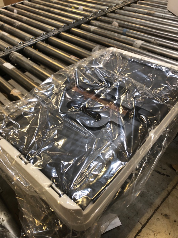 Photo 1 of Meberam  Stackable Storage Bin with Lid, 8.5 Gallon Collapsible Closet Organizer, Folding Cases for Home, Office and Dorm,Brown