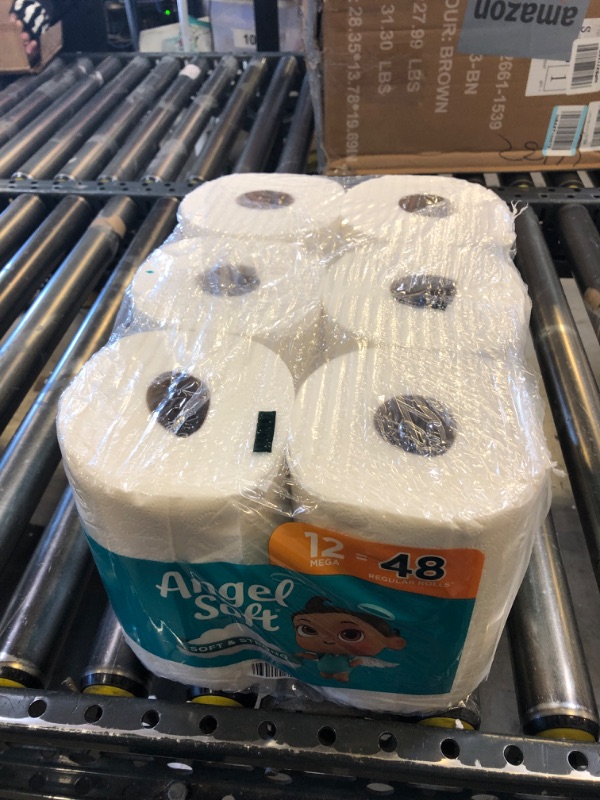 Photo 2 of Angel Soft Toilet Paper 12 Rolls 320 sheet 405.33 sq ft