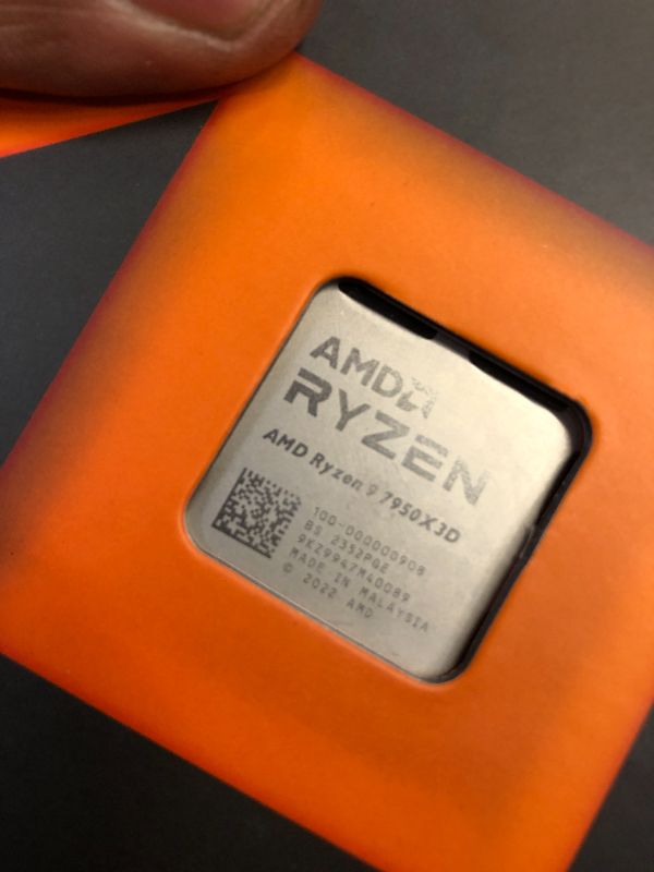 Photo 2 of AMD Ryzen™ 9 7950X3D 16-Core, 32-Thread Desktop Processor
