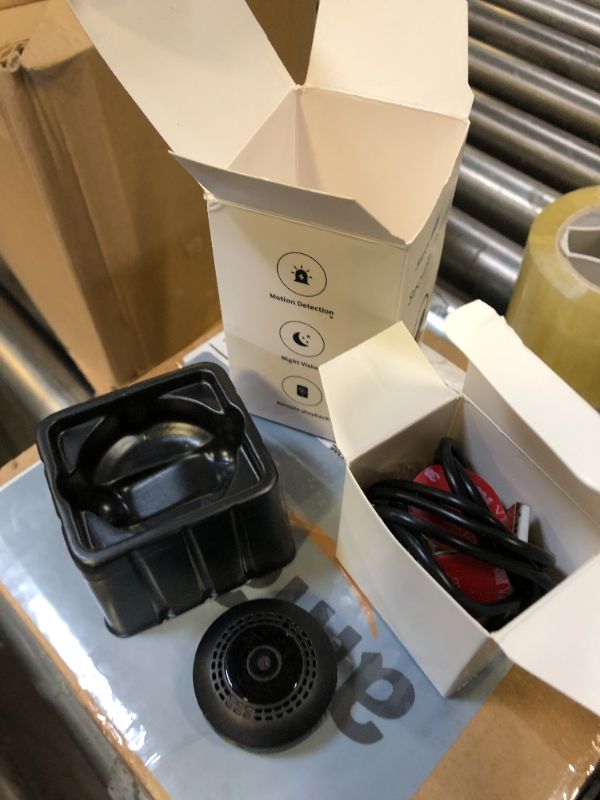 Photo 1 of Mini Spy Camera WiFi Hidden Cameras for Home Security Wireless Surveillance with Video 1080P Small Portable Nanny Cam with Phone App, Motion Detection, Night Vision for Indoor Outdoor Small Camera