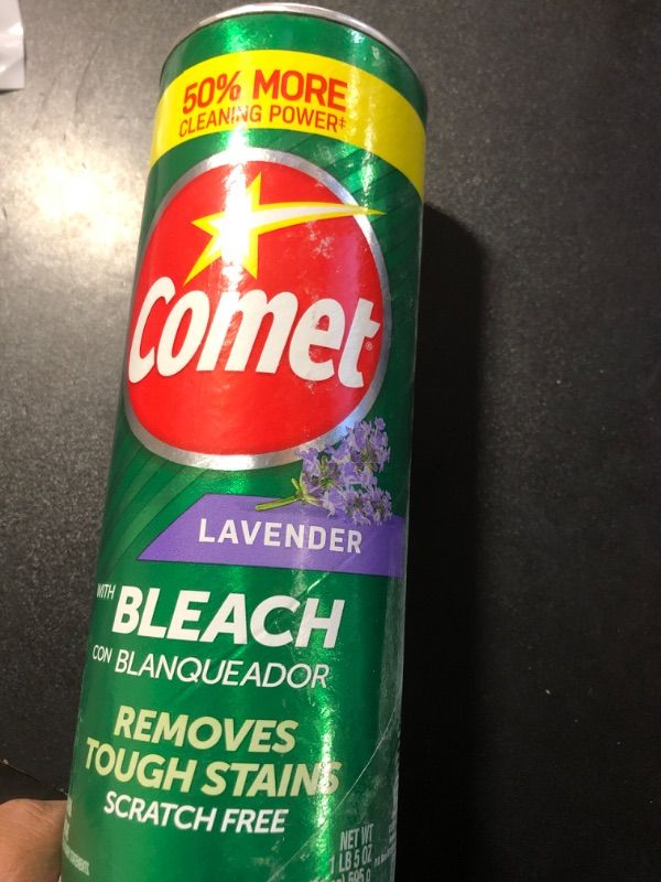 Photo 2 of Comet, Cleanser Lavender, 21 Ounce