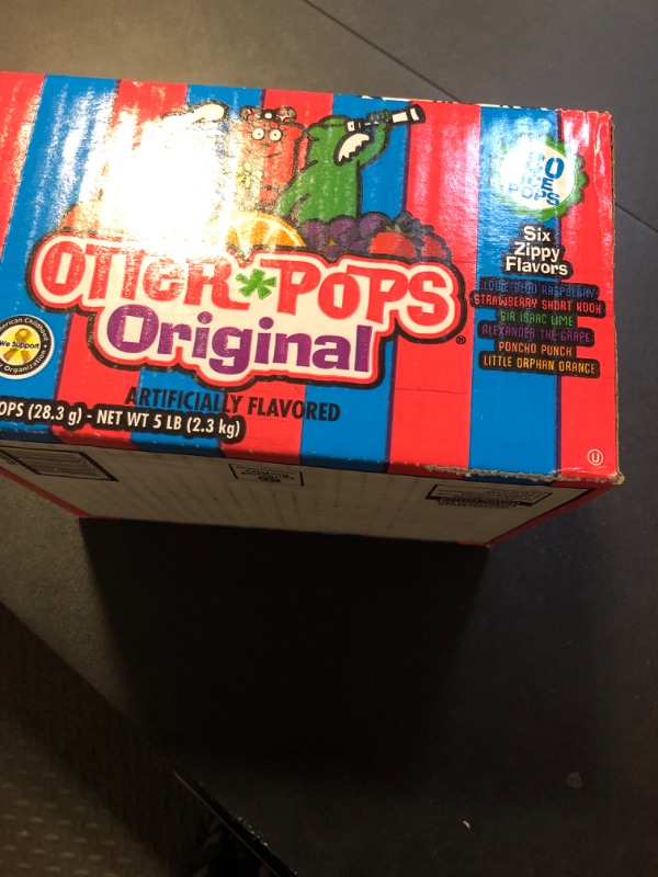 Photo 2 of exp 01/2026-----Otter Pops Ice Pops, Original - 80 pack, 1 oz pops