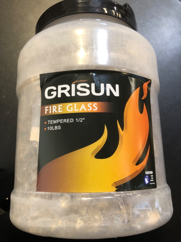 Photo 2 of grisun fire glass 10lbs