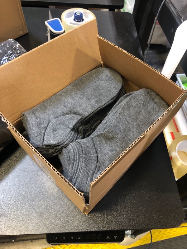 Photo 1 of 24-Pack Dark Grey socks