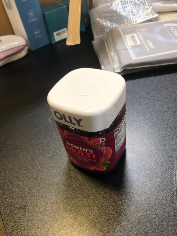 Photo 2 of OLLY Women's Multivitamin Gummy, Vitamins A, D, C, E, Biotin, Folic Acid, Adult Chewable Vitamin, Berry Flavor, 65 Day Supply - 130 Count (Packaging May Vary) exp october 2025