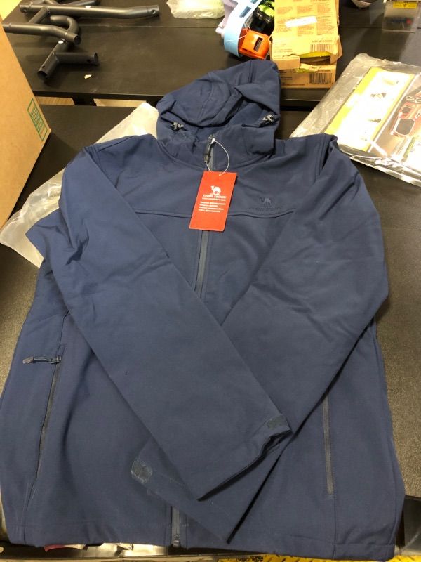 Photo 1 of CAMEL CROWN Men's Softshell Jacket in Navy, size XXXL