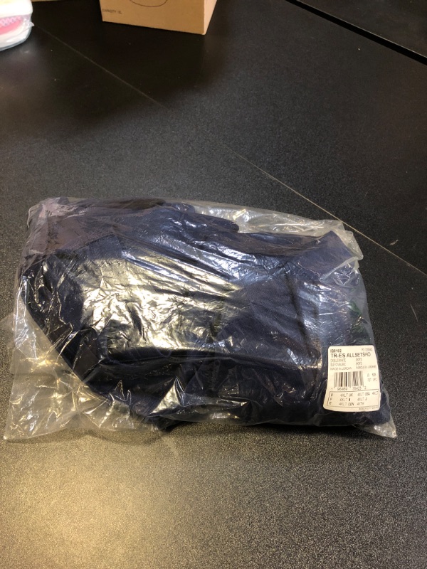 Photo 2 of adidas Men's Tall Size Essentials All Set Training Shorts, Dark Blue/White size 4XLT