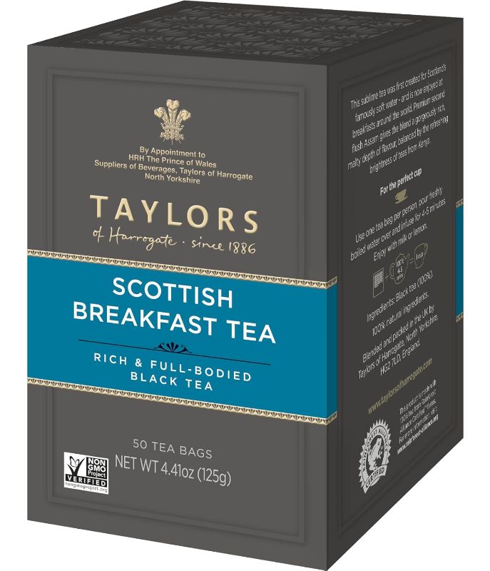 Photo 2 of 10 BOXES of Taylors of Harrogate Scottish Breakfast, 50 Teabags