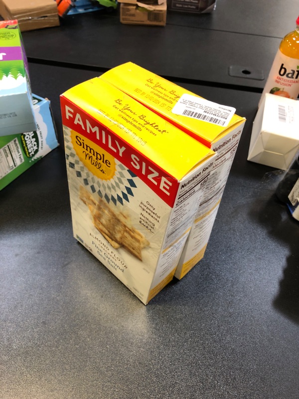 Photo 2 of 2 boxes of Simple Mills Almond Flour Crackers exp dec 2024