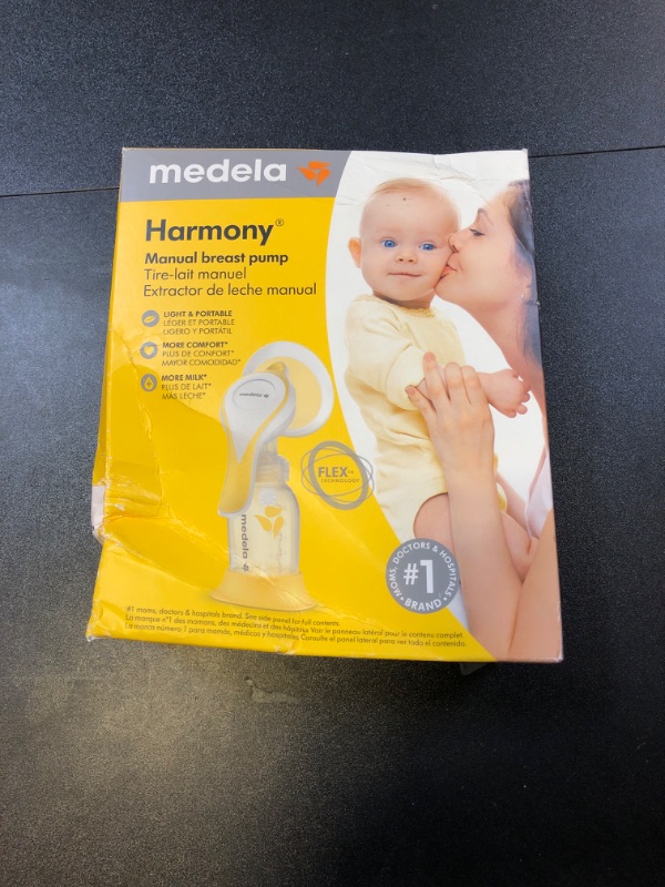 Photo 2 of Medela Harmony Manual Pump with PersonalFit Flex Breast Shields