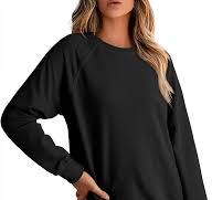 Photo 1 of Dokotoo Womens Plus Size USA Flags Oversized Crewneck Long Tunic Sweatshirts for Women Long Sleeve Comfy Cozy Fleece Pullover 2023 Fall Tops Casual Loose Fit Graphic Tees Shirts Royal Black Small