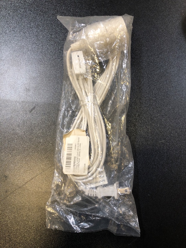 Photo 1 of 12' Hanging Lantern Cord with On/Off Switch by Whirled Planet® (White) UL Listed