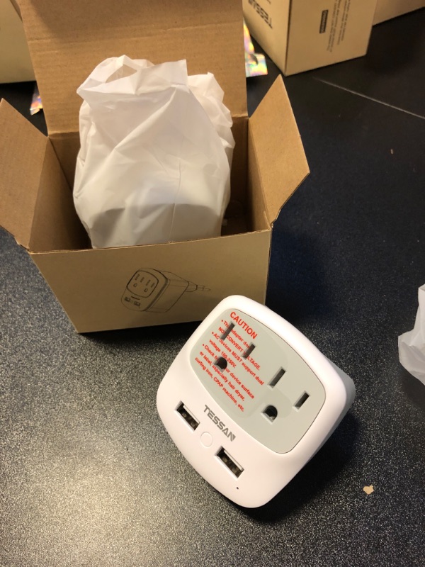 Photo 1 of European Travel Plug Adapter 2 Pack