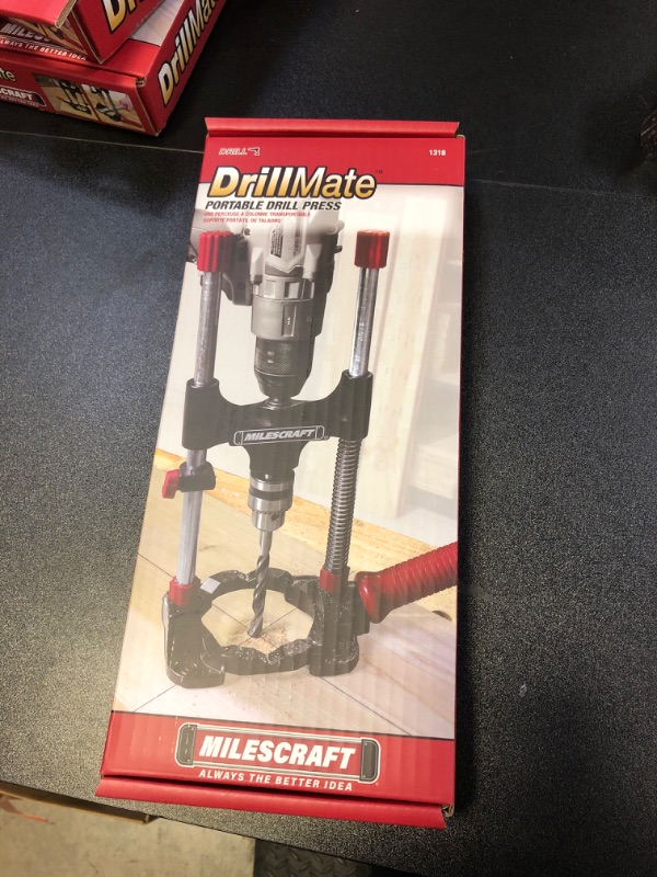 Photo 2 of Milescraft DrillMate Portable Drill Guide 1 pk