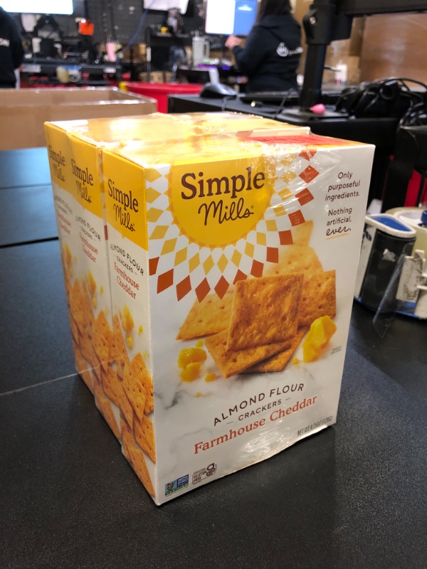 Photo 2 of Simple Mills Almond Flour Crackers BB 11/2024