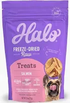 Photo 1 of HALO FREEZE DRIED RAW Salmon Diced Delight Raw Freeze-Dried Dog Treats BB 11/30/2024