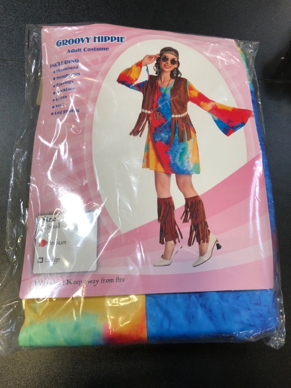 Photo 2 of Hippie Halloween Costumes for Women Men: 60s 70s Outfit Matching Couple Costume Adult Duo Hippy Disfraz Mujer Hombre