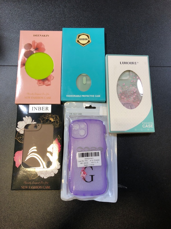 Photo 6 of MISCELLANEOUS IPHONE CASES 5 PACK IPHONE 13, 14, 15