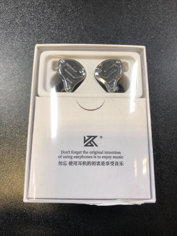 Photo 3 of Linsoul KZ ZS10 Pro, 4BA+1DD 5 Driver in Ear Monitor, HiFi Wired Earbuds, Gaming Earbuds, Hybrid IEM Earphones with Stainless Steel Faceplate, 2 Pin Detachable Cable (Without Mic, Black) Black Without Mic In-ear