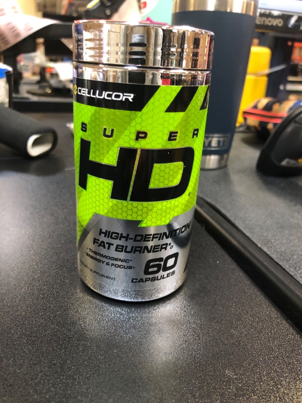 Photo 2 of 1 Cellucor Super HD, High-Definition Fat Burner, 60 Capsules