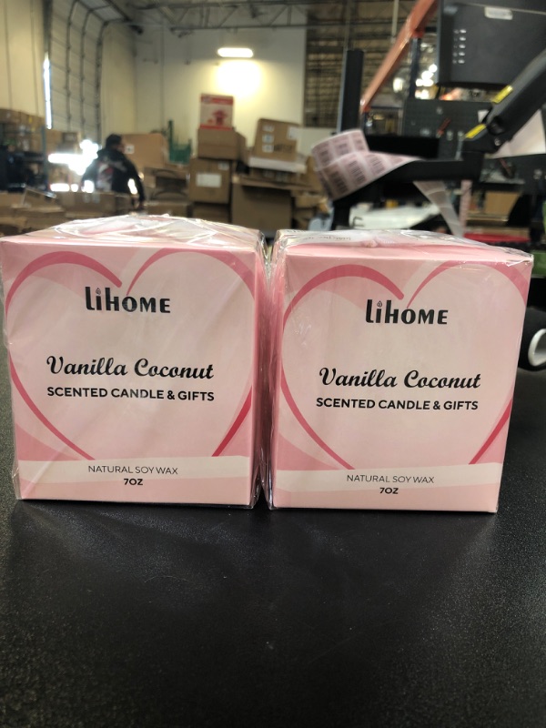 Photo 2 of 2 Pack for Valentines, Anniversary Wedding, Christmas, Birthday Gifts for Her, Funny Gifts for Wife, Girlfriend, Couples Gifts Ideas, Vanilla Coconut Candles(7oz)