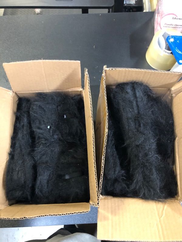 Photo 1 of 2 Boxes of CH HAICHENG 6 Pcs Halloween Spiders Decorations, Giant Hairy Spiders Halloween Decorations Indoor Outdoor Decor