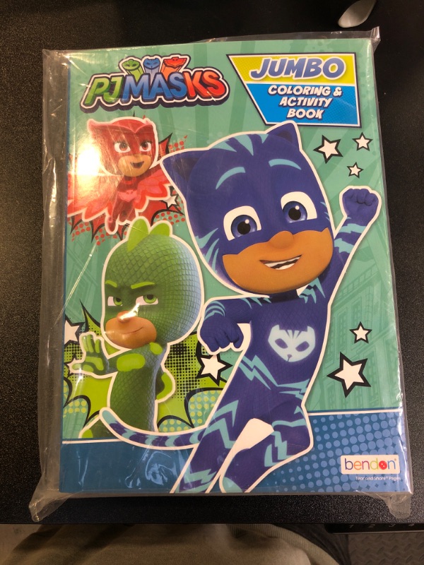 Photo 2 of 2 Package of the Super Hero Coloring and Activity Books Set for Boys, Kids - Spidey Amazing Friends, Paw Patrol, and PJ Masks