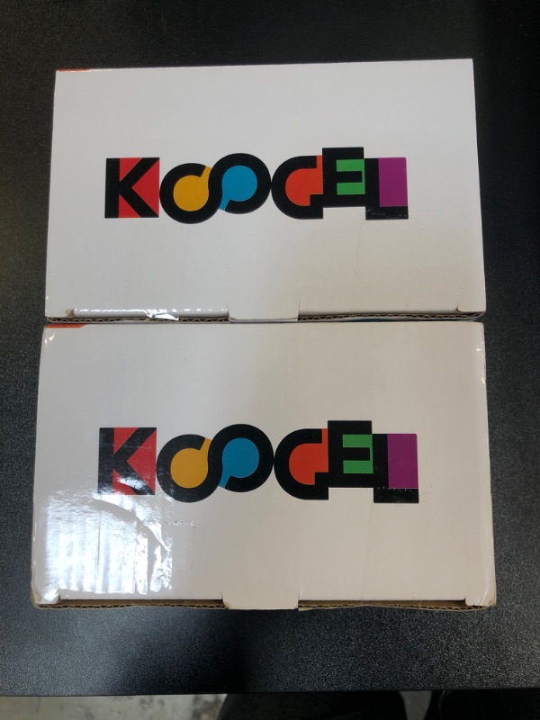 Photo 1 of 2 Box of Koogel 134PCS Index Card Holder Set, 1PCS White Index Card Holder with 3.1x5.7in Ruled Index Cards Dividers Stickers for Student Teacher Office School