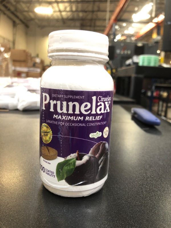 Photo 2 of Prunelax Ciruelax Natural Laxative Maximum Relief Tablets EXP 09/2026