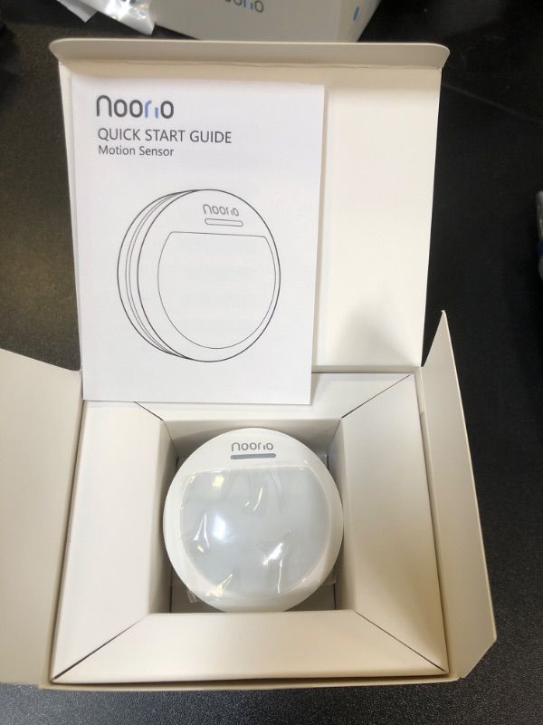 Photo 2 of Noorio H300 Motion Sensor Alarm for Home Security System, 120-degree/32-feet Detection Range with Siren/App Alerts, 2-Year Battery Operated Motion Detector, Requires Smart Hub to Work