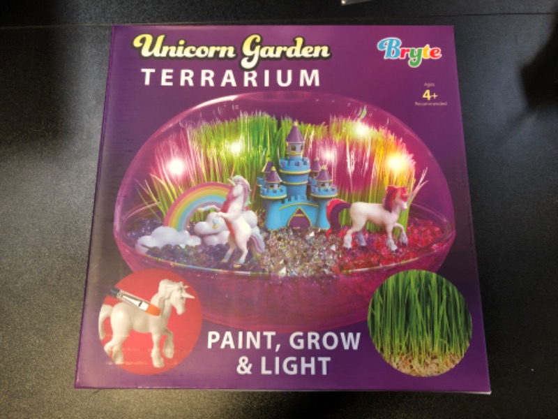 Photo 3 of Bryte Unicorn Terrarium Kit for Kids