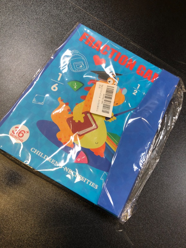 Photo 1 of Magnetic Fraction Tiles & Fraction Circles - Fraction Circles Activity Set - Math Manipulatives for Elementary School Early Math Skills.