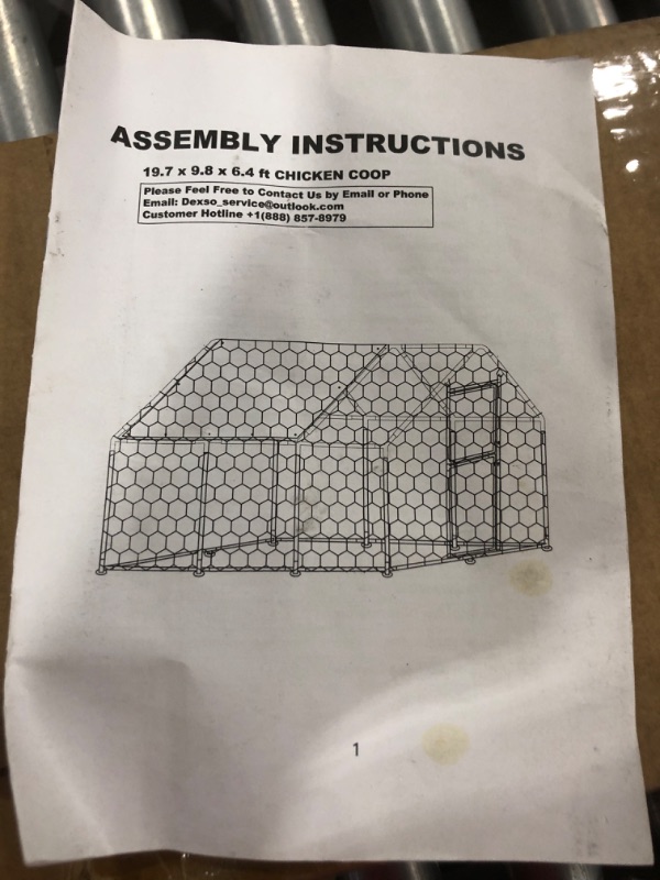 Photo 1 of 19.7 X 8.8 X 6.4 FT CHICKEN COOP 
