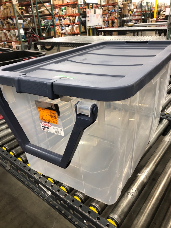 Photo 2 of 160 Qt. Wheeled Storage Box