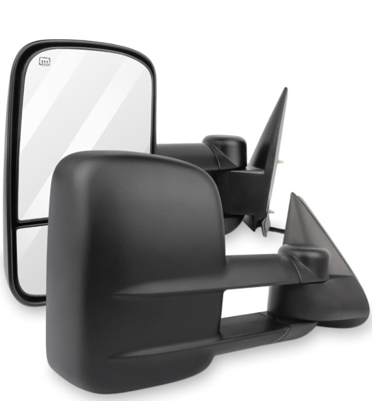 Photo 1 of Towing Mirrors Fit for Chevy for GMC Silverado Sierra 1999-2002 Replace Power Adjusted