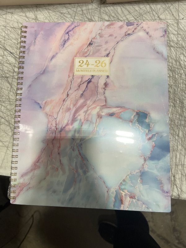 Photo 2 of 2025-2026 Monthly Planner - Monthly Planner 2025-2026 from Jan.2025 - Dec.2026, 2025 Monthly Planner 8.5'' x 11'', 2 Year Monthly Planner with Back Pocket, Monthly Tabs