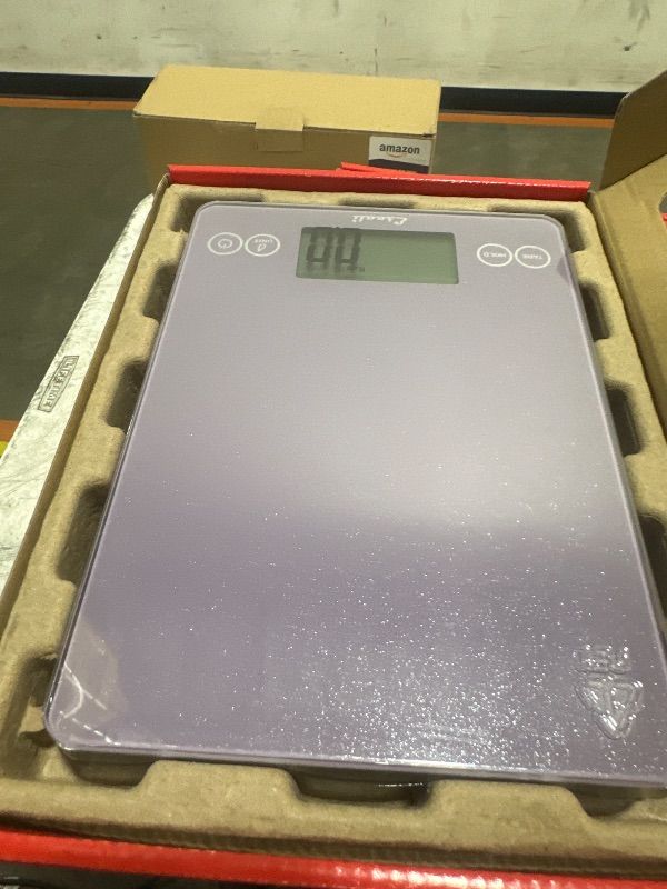 Photo 2 of Arti Classic Glass Digital Food Scale, Purple
