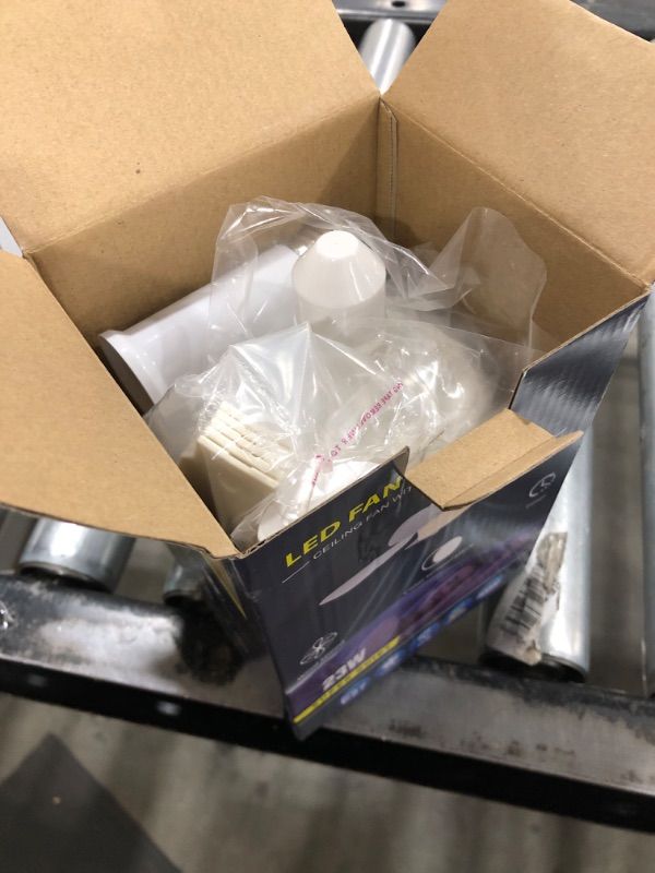 Photo 1 of Socket Ceiling Fan Light with Remote: Ceiling Fans with Lights APP Control 3-Speeds 18in Screw in Light Socket Dimmable LED Silent E26/E27 Bulb Socket Small Fans for Bedroom Kitchen Bathroom Garage