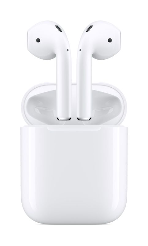Photo 1 of Apple AirPods (2nd Generation) MV7N2AM/a with Charging Case - Stereo - Wireless - Bluetooth - Earbud - Binaural - in-ear
