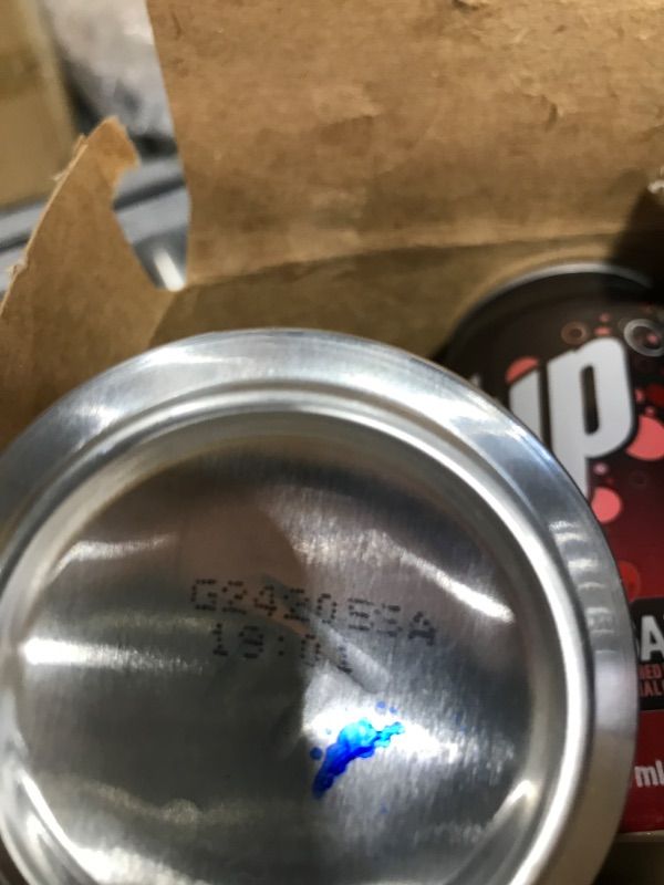 Photo 1 of 7UP Cherry Zero Sugar Soda, 12 fl oz cans