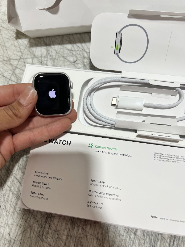 Photo 3 of Apple Watch Series 9 GPS (2024) Aluminum Case with Sport Loop