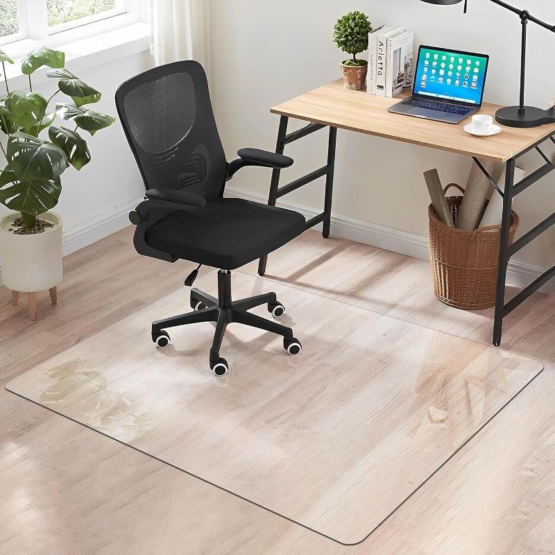 Photo 1 of 
Crystal Clear Office Chair Mat for Hardwood Floor,Floor Mat for Office Chair, Heavy Duty Desk Chair Mat for Hard Wood