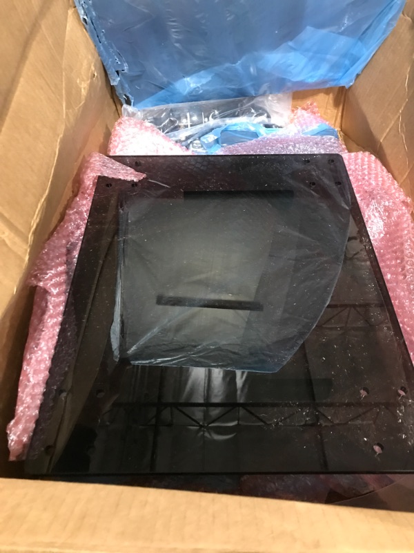 Photo 1 of Acrylic Rolling Podium Stand for Church,Pulpits for Churches,Teacher Podium for Classroom with Wheels,Lectern for Weddings, Concert, Professional Presentation Podium Black+Wheels(B)