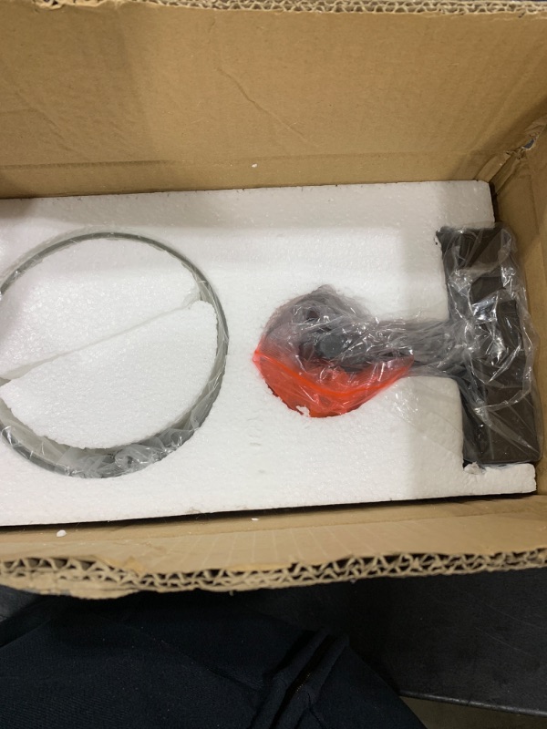 Industrial 1 Light Bathroom Vanity Light Fixture with Clear Seeded